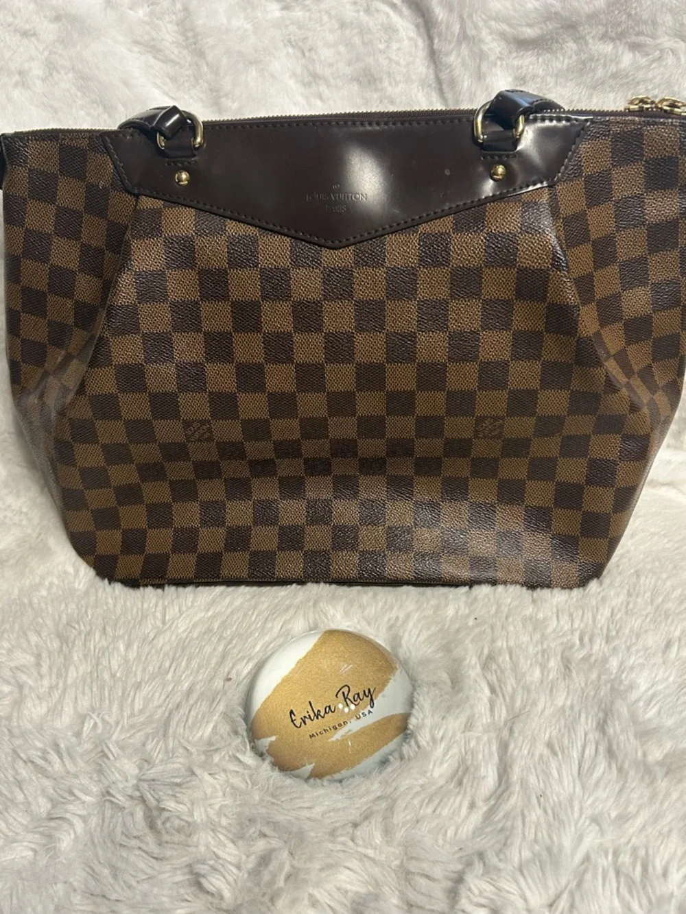 Louis Vuitton Damier Ebene‎ Westminster GM Tote Bag